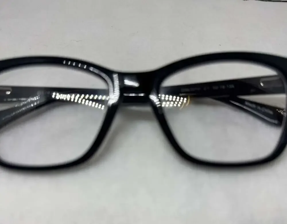 Cinzia CIN-5110 C1 Black Rhinestone Cateye Eyeglasses